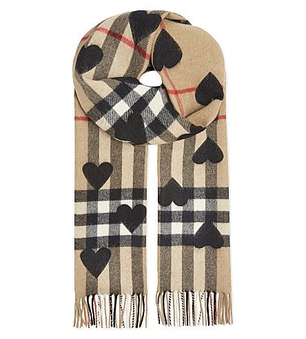 burberry scarf hearts|genuine Burberry scarf.